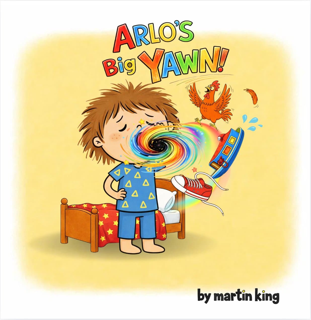 Arlo's Big Yawn book cover
