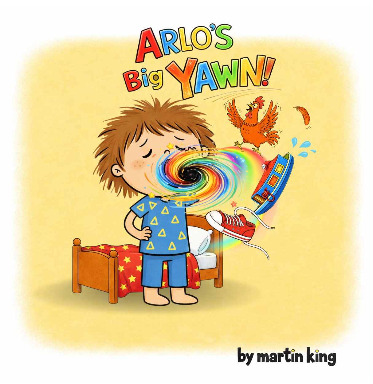 Arlo's Big Yawn - Front Cover